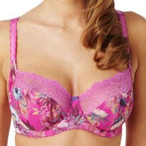 Panache Lingerie Pink Floral Bra